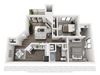 Floor Plan B10a 2 Bed 1 Bath